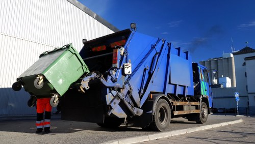 Crystal Palace Commercial Waste team at work