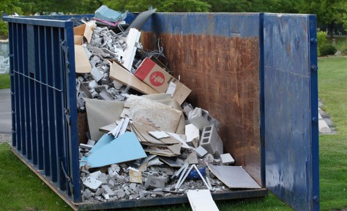 Various pieces of old furniture ready for disposal in Crystal Palace